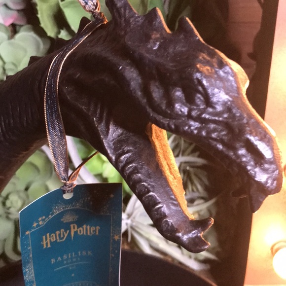 Pottery Barn Harry Potter and the Chamber of Secrets Basilisk Candy Bowl 🐍🍬 - Picture 8 of 16
